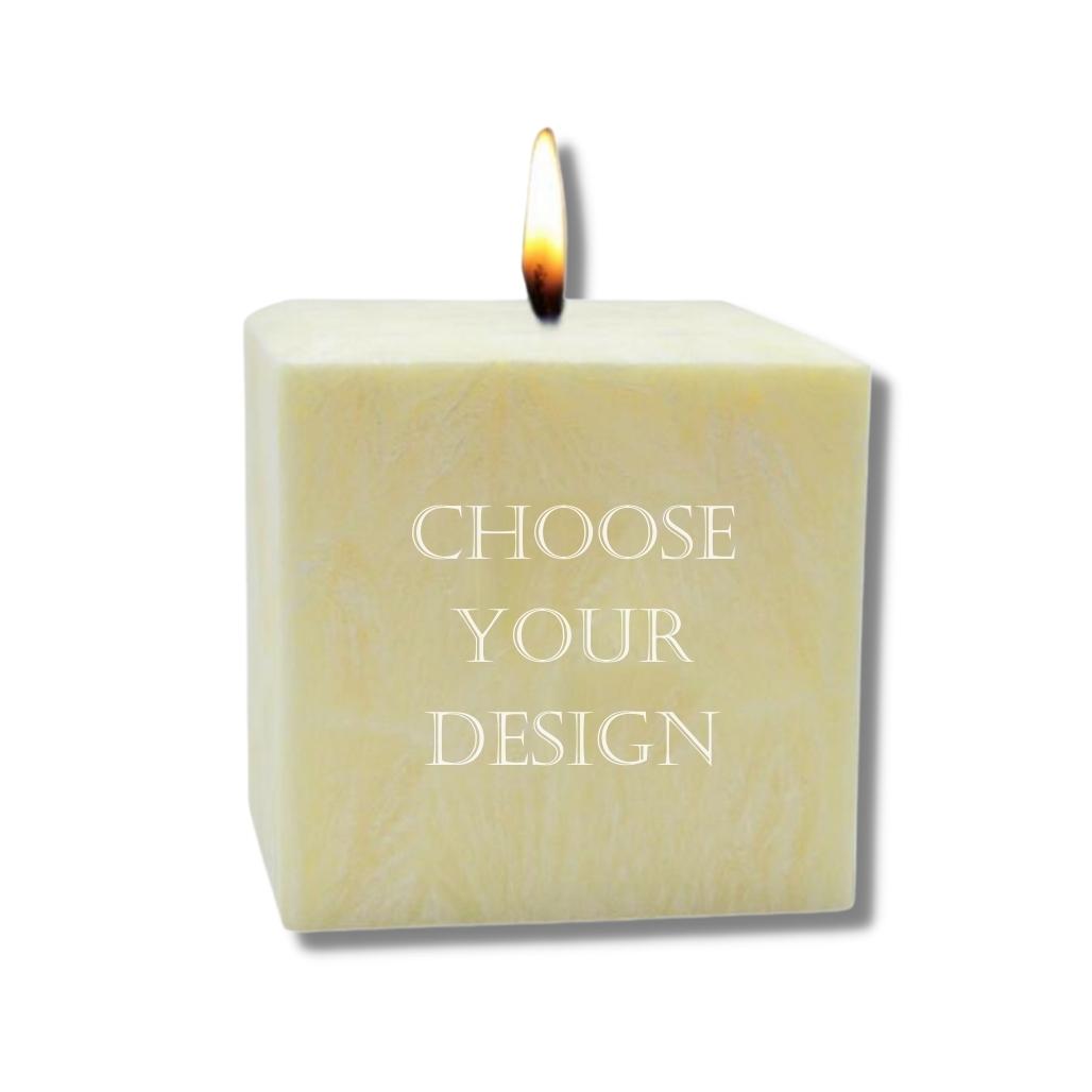 Personalized 4" Pillar Candle (P4PC) Personalized 4" Pillar Candle (P4PC)