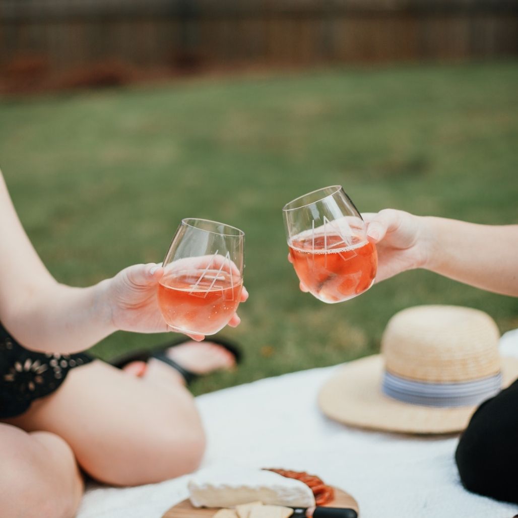 Wine and Dine Stemless Glasses Carved Solutions