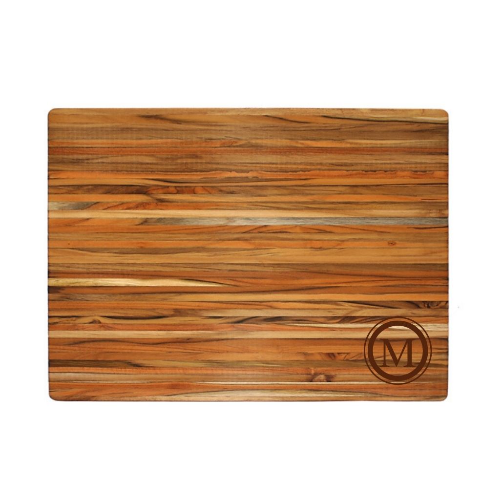 Teakhaus 107 Circle Initial (CS-PT107-CI) Carved Solutions