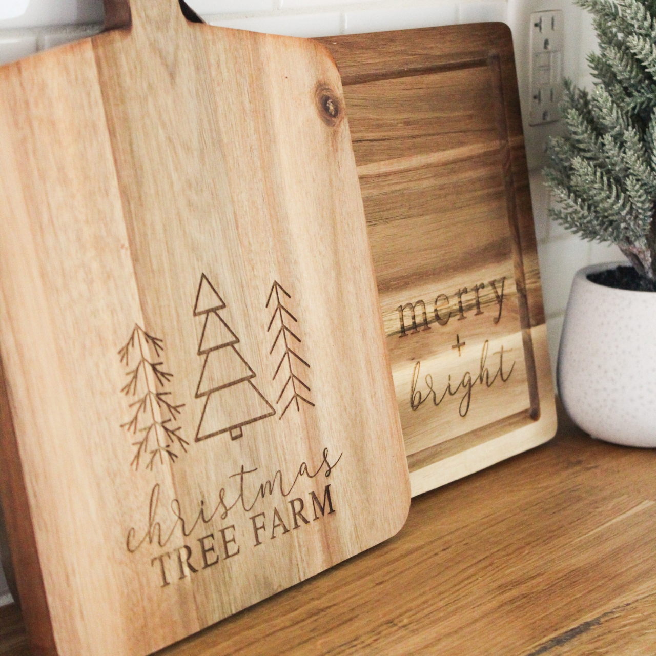 Christmas Tree Farm Acacia Paddle Board