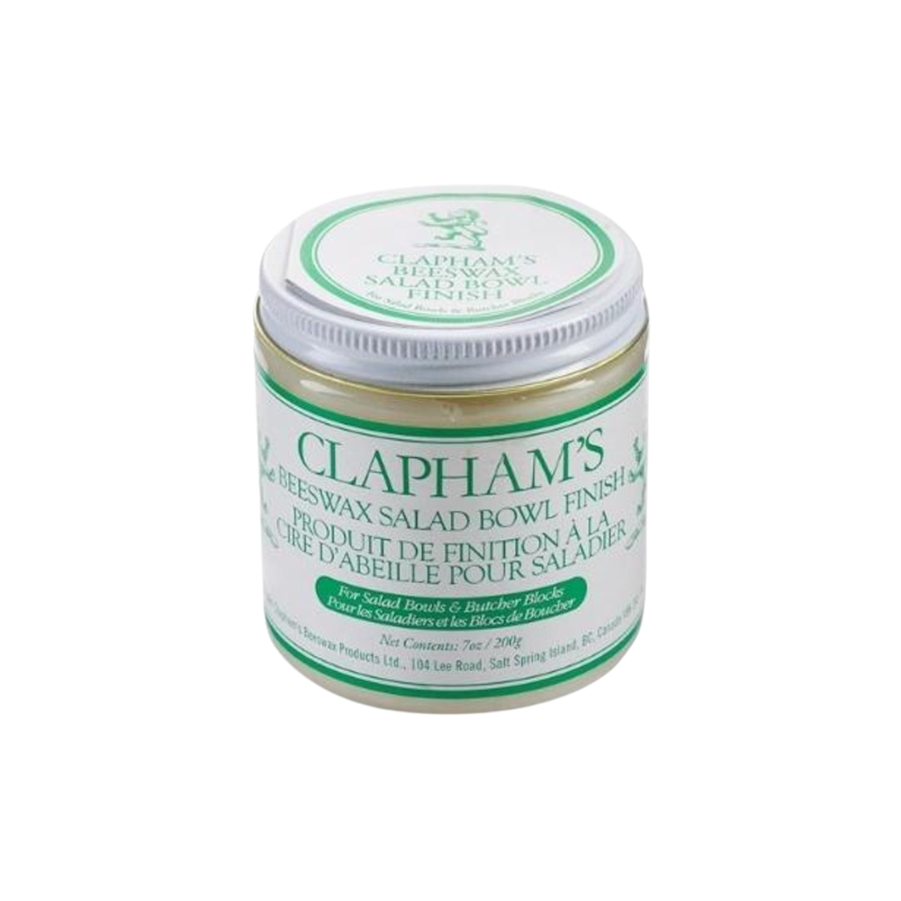 Clapham's Beeswax Butcher Block Finish 7oz