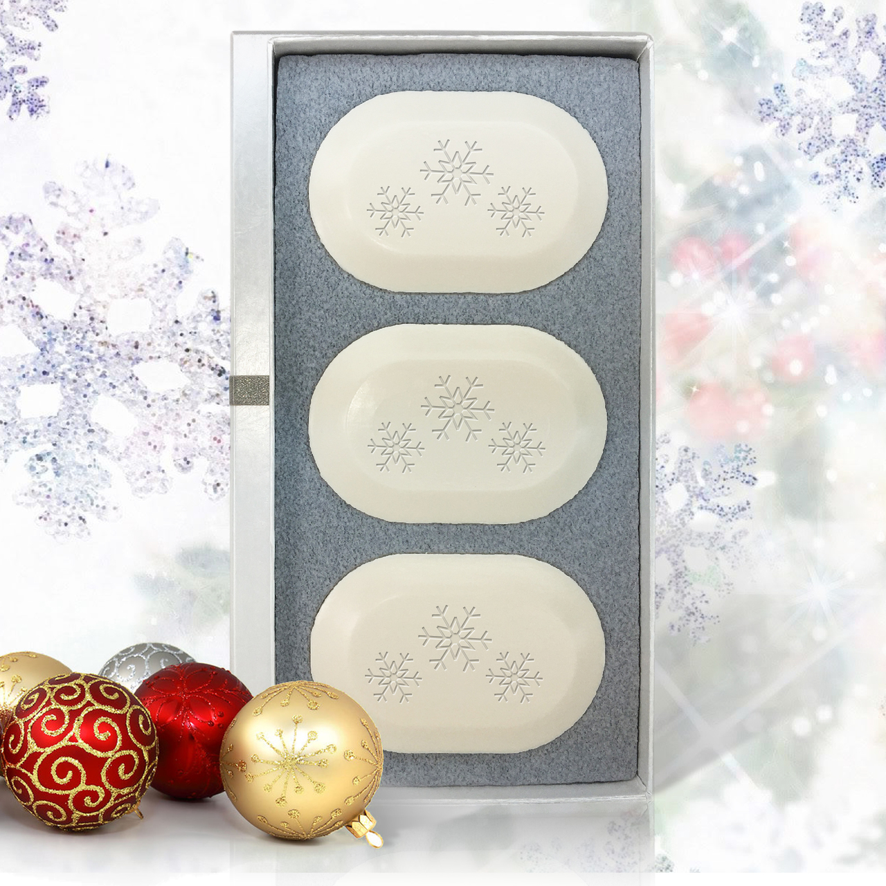 Eco-Luxury Trio - Christmas Snowflakes! ELOT-xmas-sf Carved Solutions Eco-Luxury Trio - Christmas Snowflakes! ELOT-xmas-sf Carved Solutions