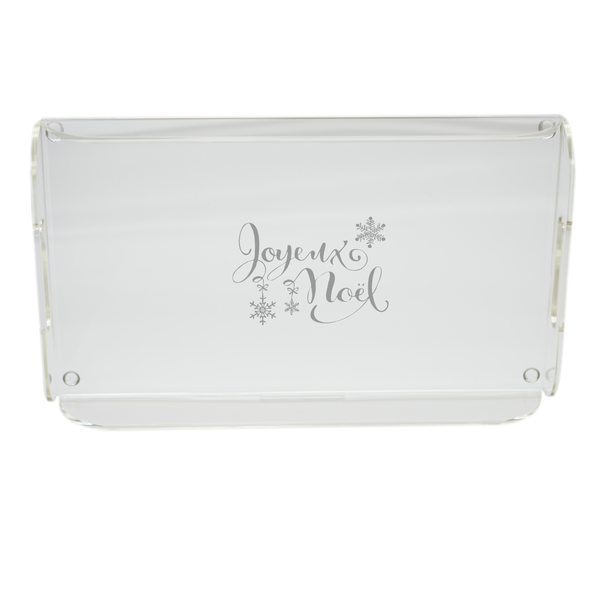 JOYEUX NOEL SERVING TRAY WITH HANDLES