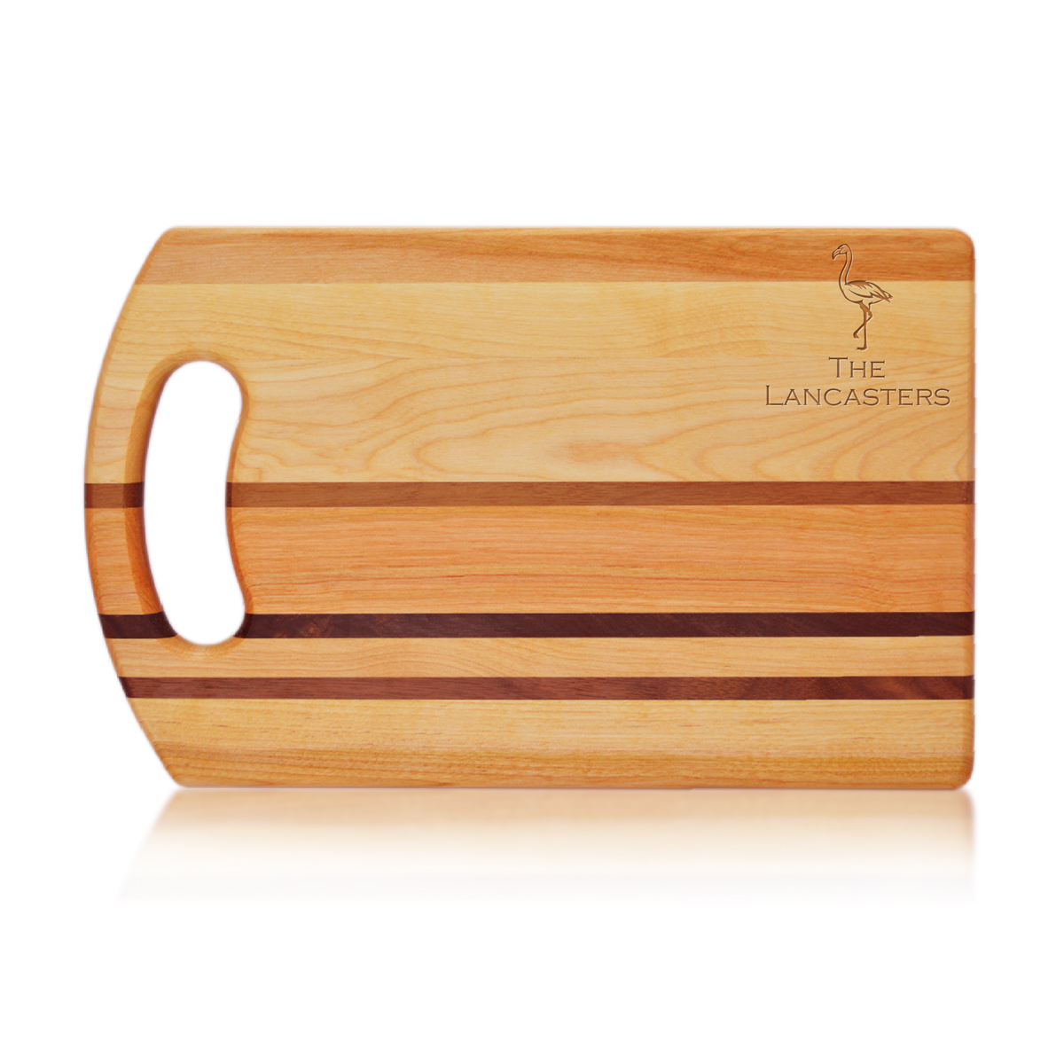 Integrity Bread Board 14" X 9" - Personalized Flamingo #2