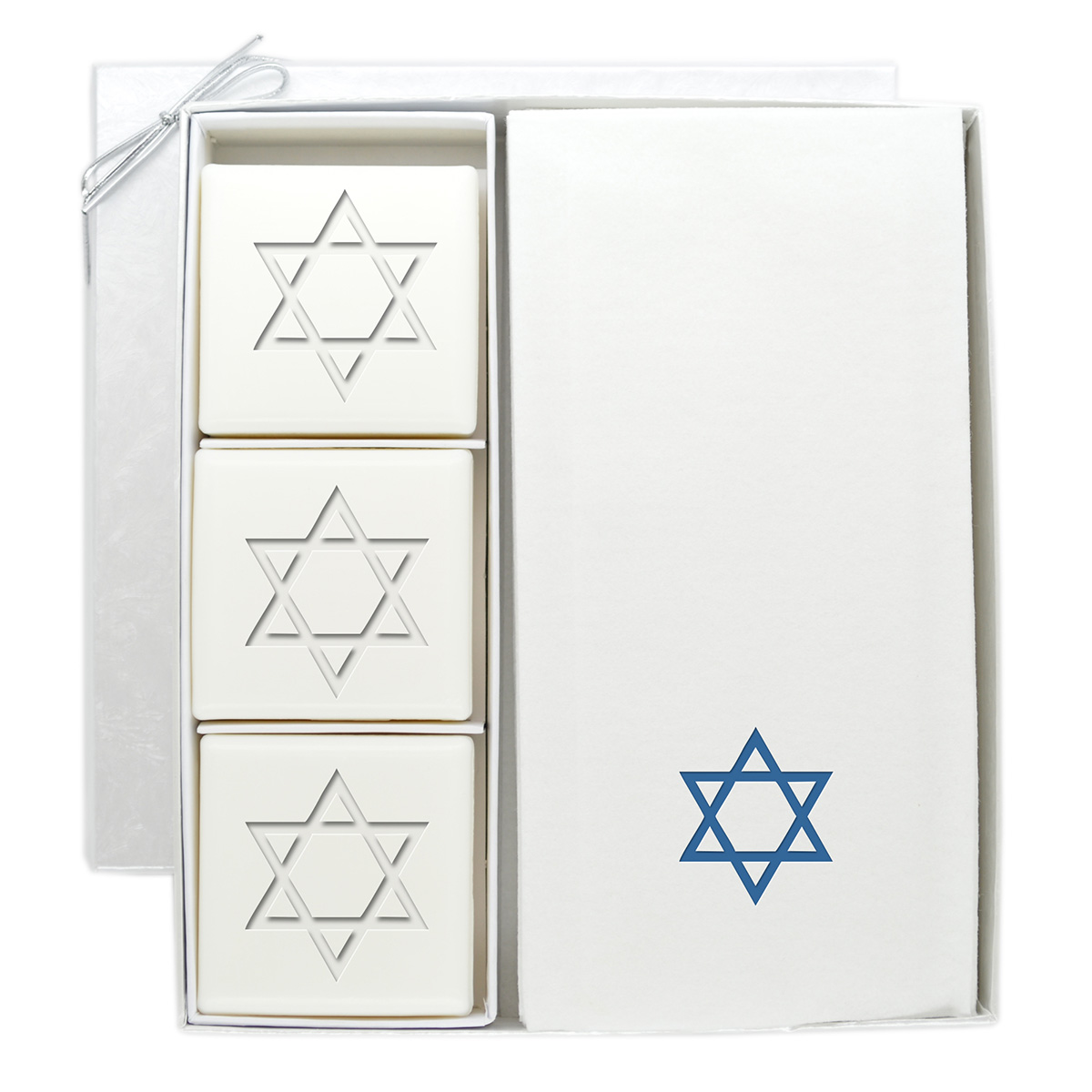 Signature Spa Courtesy Gift Set - Blue or Silver Star of David
