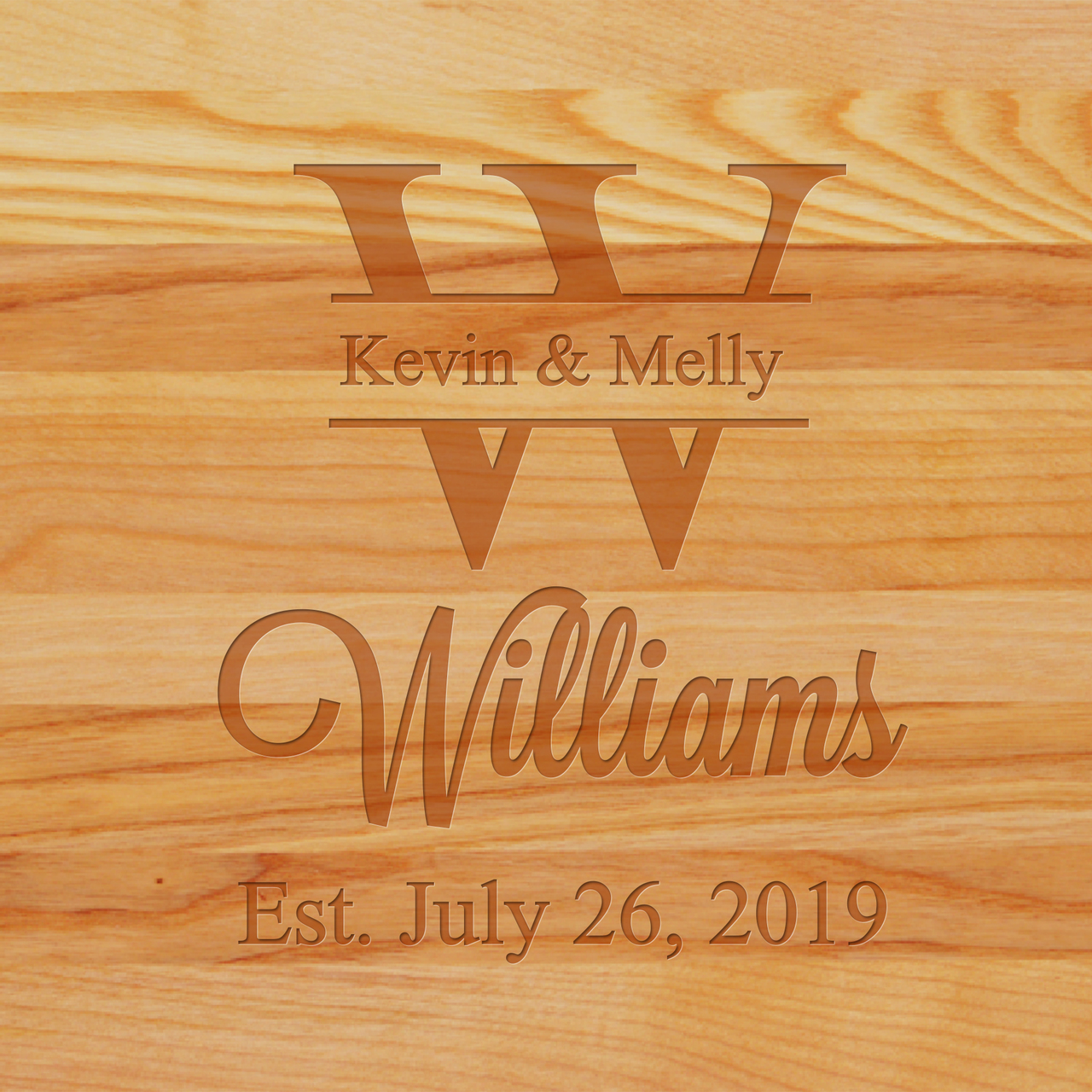 Cutting Board - Personalized (SPLIT LETTER NAME) Cutting Board - Personalized (SPLIT LETTER NAME)