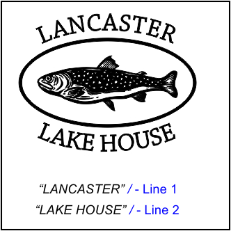 Cutting Board - Personalized (TROUT)