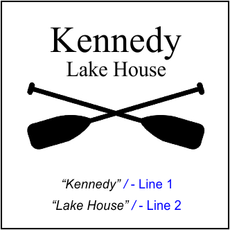 Cutting Board - Personalized (LAKEHOUSE)