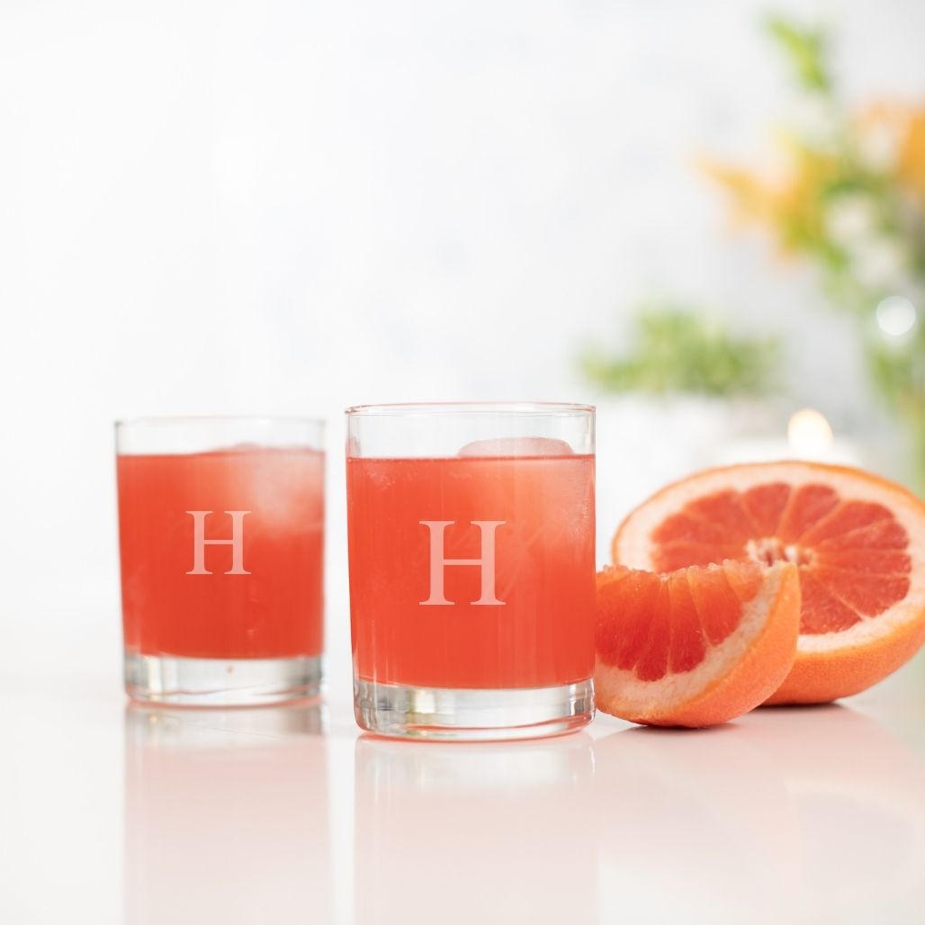 Personalized Double Old Fashioned Glasses - Set of 6 (PDOF6-GS)