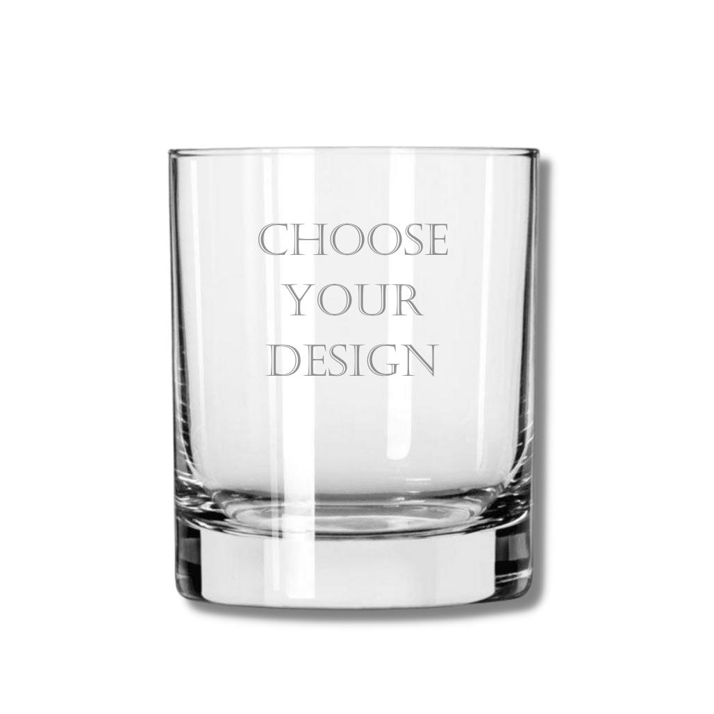 Personalized Double Old Fashioned Glasses - Set of 6 (PDOF6-GS)