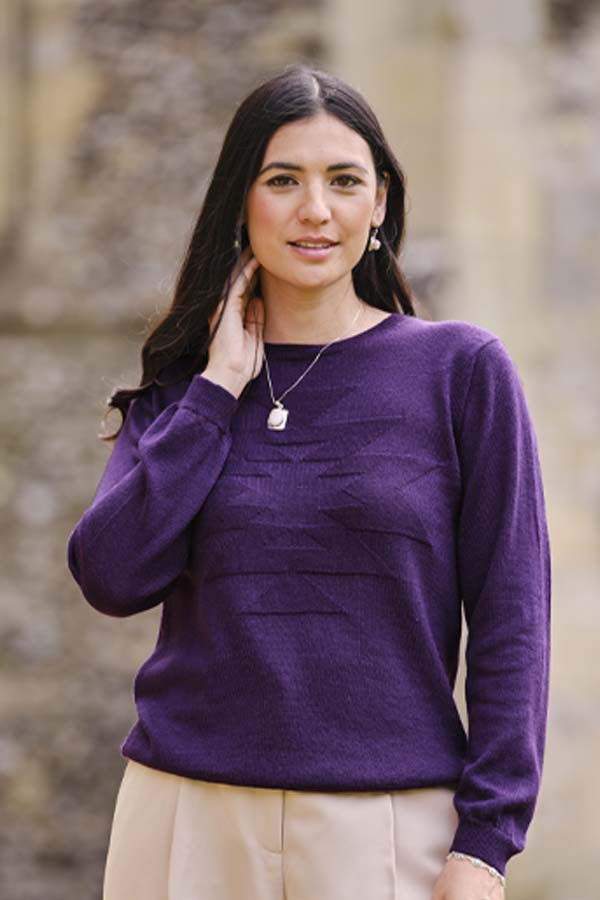 Jada Alpaca Crew Neck Sweater