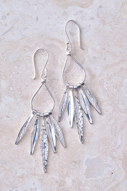 Mexican Leaf Earrings