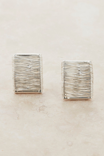 Silver Wrap Earrings