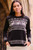 Alpaca Macy Llama Sweater in black