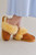 Alpaca Mule Slippers in tan