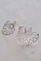 Geometric Earrings mother of Pearl