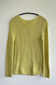 Pima Cotton Knitted V-Neck Top size (S)