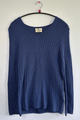 Pima Cotton V-Neck Knitted Top size (S)