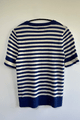 Alpaca Navy & Cream Stripe Top (S)