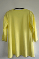 Pima Cotton V-Neck Top in Yellow size (S)
