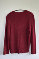 Alpaca Burgundy Sweater size (M)