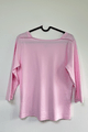 Pima Cotton Pyjamas Top in Pink size (S)