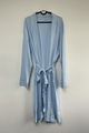 Baby Blue Pima Cotton Robe Size (M)