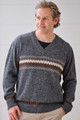 Luis Men’s Alpaca V-Neck
