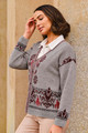 Hallie V-Neck Alpaca Cardigan