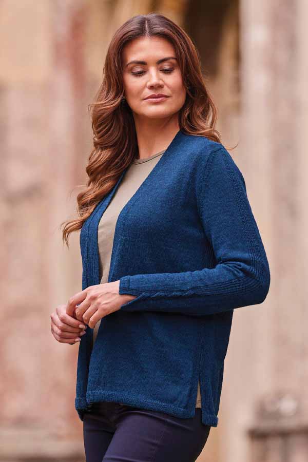 Carolina Open Alpaca Cardigan