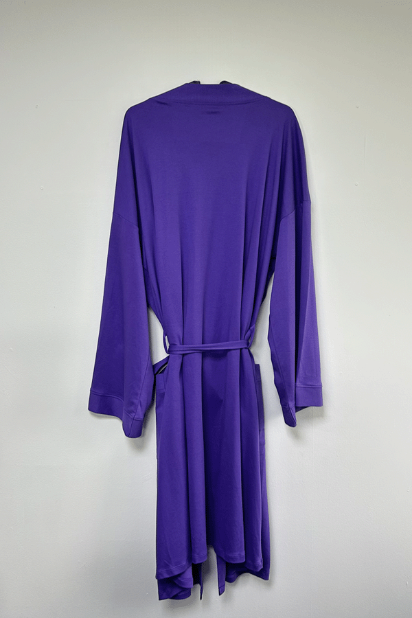 Purple Pima Cotton Robe size (L)