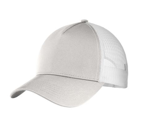 Silver/White