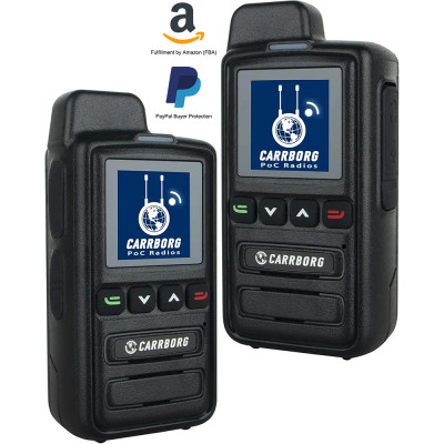 CARRBORG 4G Pro X13 encrypted walkie talkie with FBA and PayPal badges for secure checkout and fast, reliable U.S. shipping. CARRBORG 4G Pro X13 encrypted walkie talkie with FBA and PayPal badges for secure checkout and fast, reliable U.S. shipping.