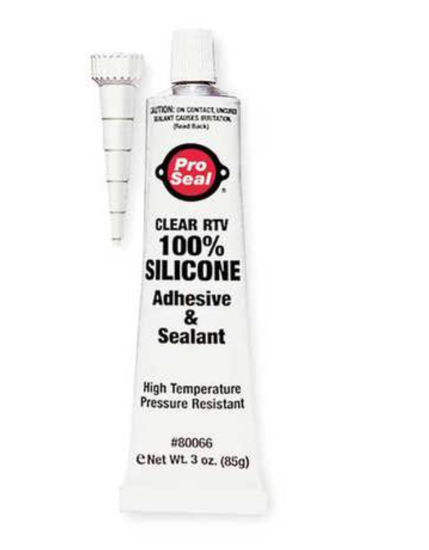 CLEAR RTV SILICONE SEALANT PRO SEAL