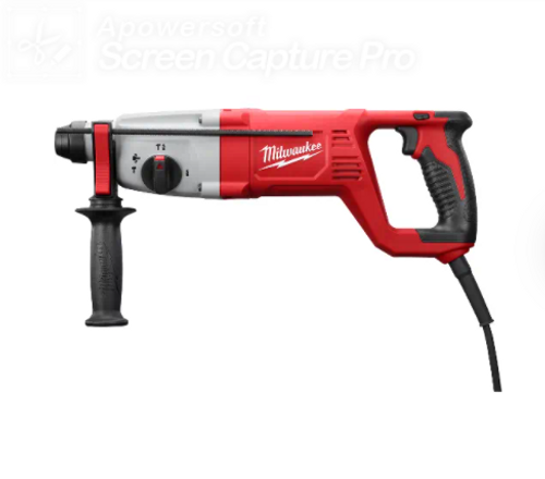 MILWAUKEE 1" HAMMERDRILL SDS PLUS ROTARY KIT