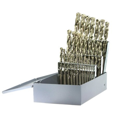 DRILL BIT SET - JOBBER COBALT - DRILLCO - 29 PC - 500E29