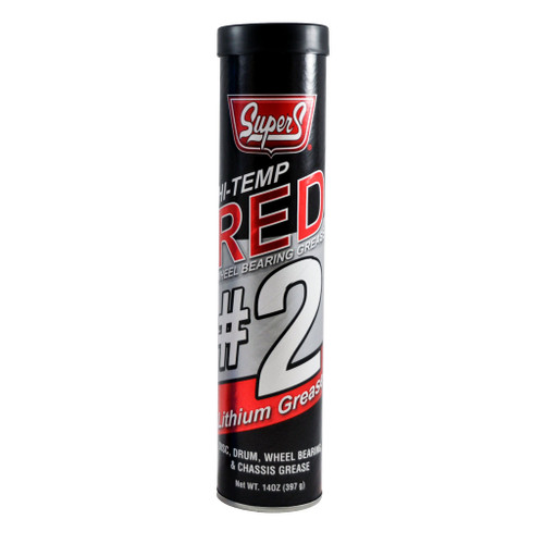 SUPER S HI-TEMP RED WHEEL BEARING GREASE - 14 OZ. TUBE - SUS67