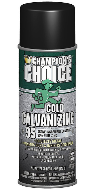 CHAMPION'S CHOICE COLD GALVANIZE SPRAY - 12 OZ. - T3408