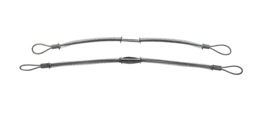 WHIP CHECK SAFETY CABLES - FOUR SIZES - SEALFAST - PLATED CARBON STEEL