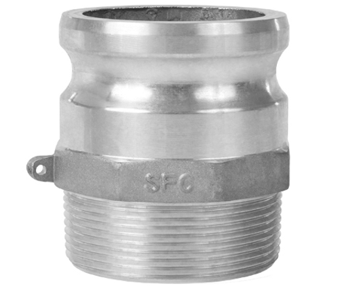 CAMLOCK ALUMINUM - Type F Male Adapter x Male NPT Cam and Groove Coupling