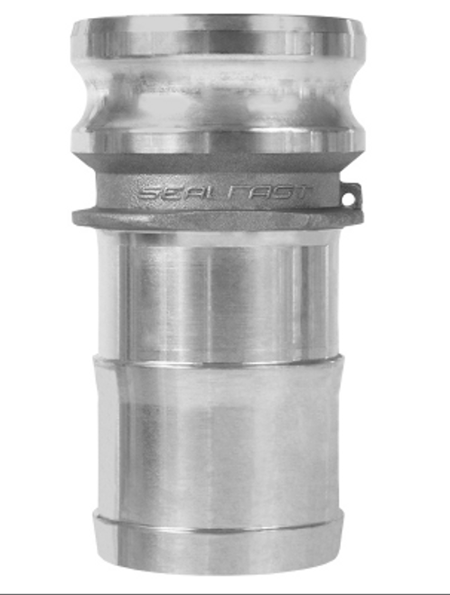 CAMLOCK ALUMINUM - Type E - Male Adapter x Shank Cam and Groove Coupling