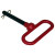 RED HEAD FORGED HITCH PIN - AGRATRONIX - 71514 - 1-1/2" x 8.5"