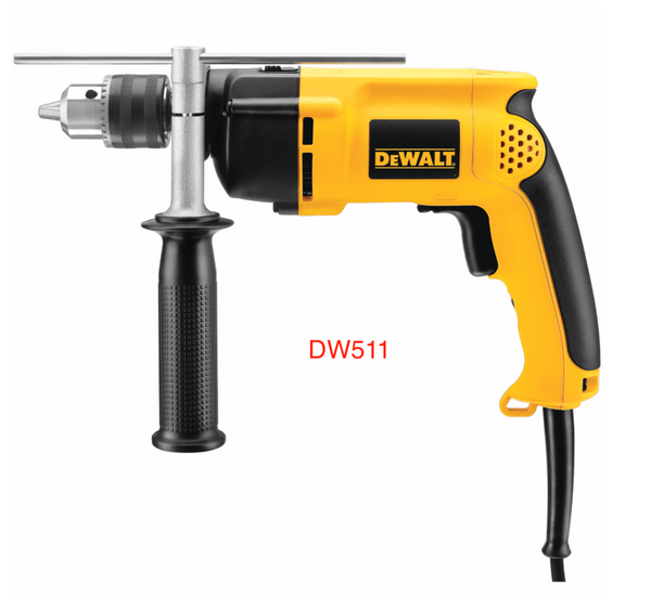 ELECTRIC HAMMERDRILL 1/2" CORDED KEYED - DEWALT