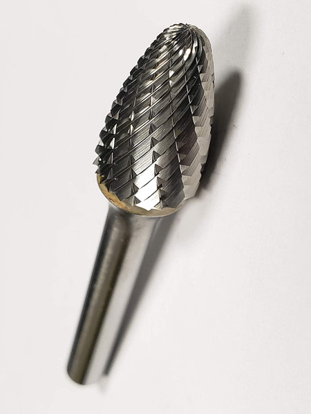 CARBIDE BURS - DOUBLE CUT - ROUND TREE - 7000 F Series