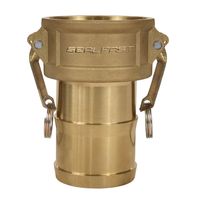 CAMLOCK BRASS - Type C - Female Coupler x Shank Cam and Groove Coupling