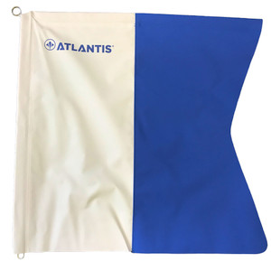 ATLANTIS DIVE FLAG RIGID ATLANTIS DIVE FLAG RIGID