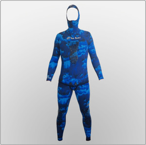 ROB ALLEN BLUE CAMO 3MM WETSUIT - SMALL ROB ALLEN BLUE CAMO 3MM WETSUIT - SMALL