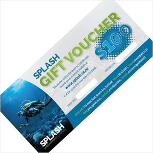 $100 SPLASH DIVE GIFT VOUCHER $100 SPLASH DIVE GIFT VOUCHER