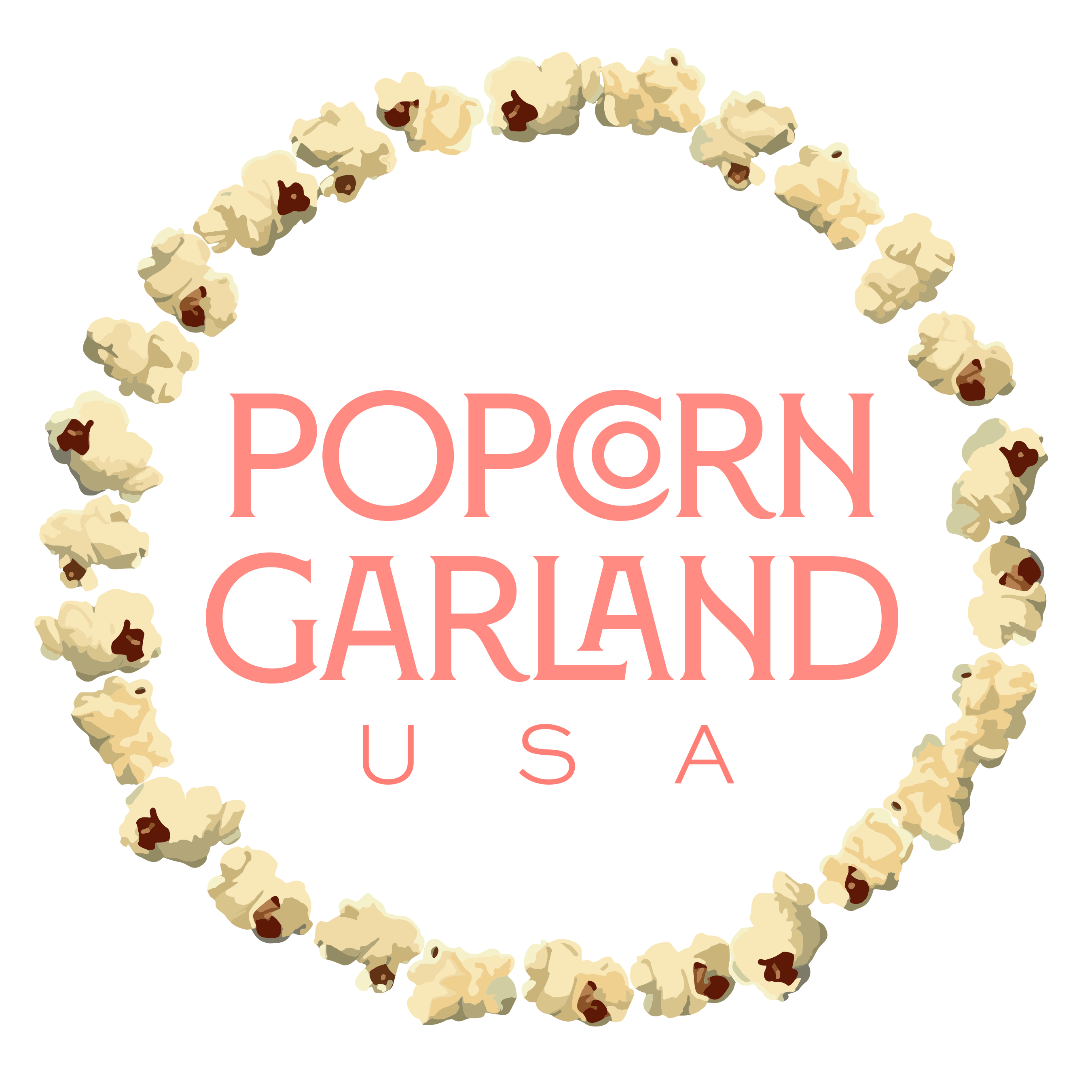 Popcorn Garland USA logo
