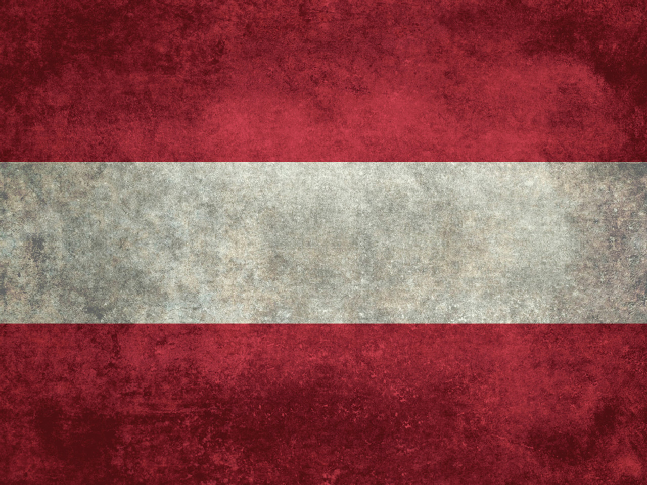 Austrian National Flag - Vintage Version - Made and Curated